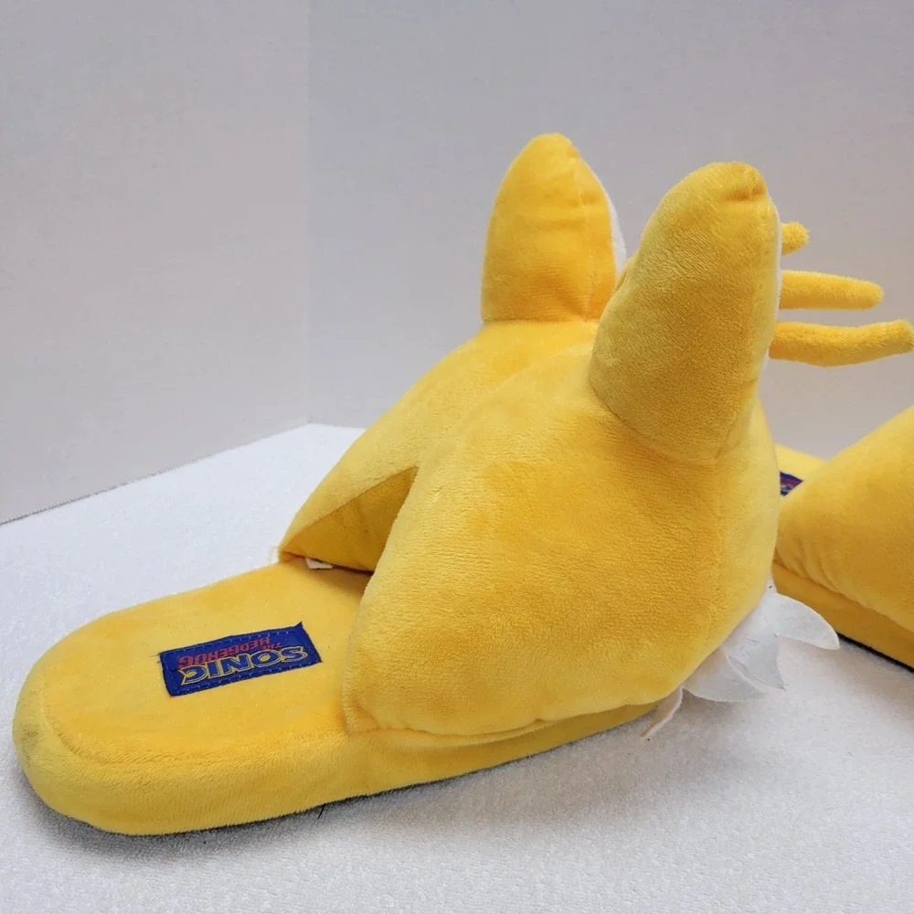 Sonic the Hedgehog Tails Head‎ plush slippers size S/M